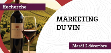 3ÈME JOURNÉE DE RECHERCHE EN MARKETING DU VIN - 2 décembre 2025