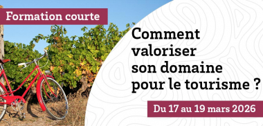 Formation - Comment valoriser son domaine pour le tourisme ?