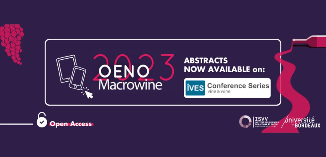 OENO Macrowine 2023 - Résumés disponibles!